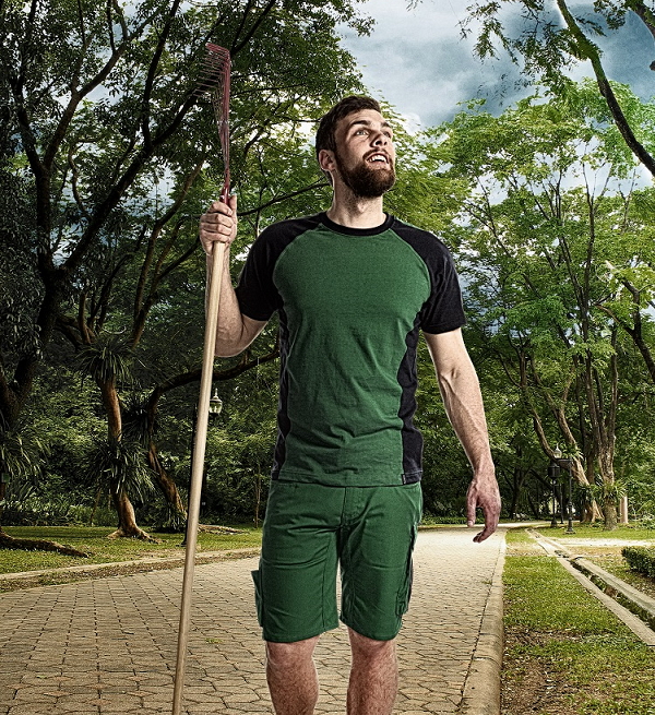MASCOT® Stuttgart - grøn grønne arbejdsshorts - MASCOT Stuttgart