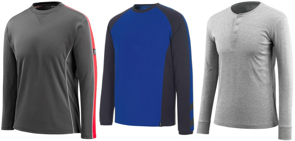 MASCOT® Bielefeld, Montilla og Pelham Langærmede T-shirts